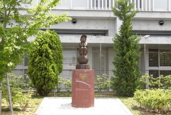 球場跡記念碑