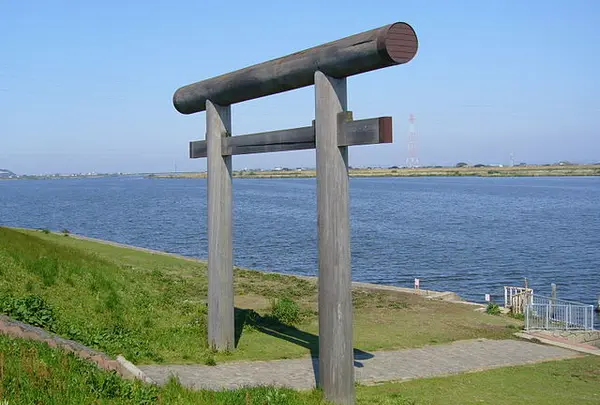 津宮浜鳥居（香取神宮の最初の鳥居）