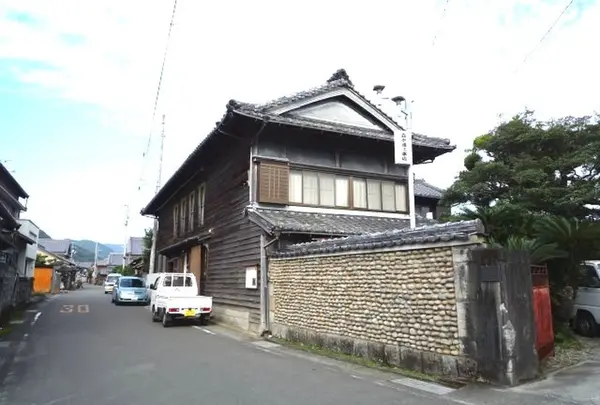 趣のある奈半利の古い町並み（登録有形文化財）