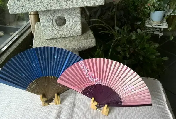 すいた扇子