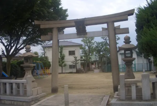洲到止八幡宮(庄内神社境外末社)