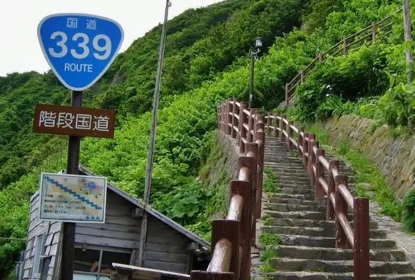 階段国道339号