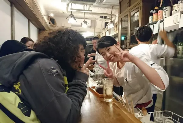 店員さんとの距離近シ！