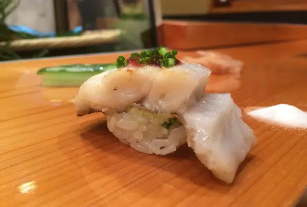太刀魚 梅肉のせ