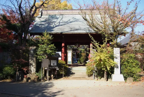 立派な仁王像がお出迎え