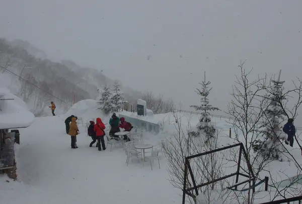 吹雪いていない時に・・