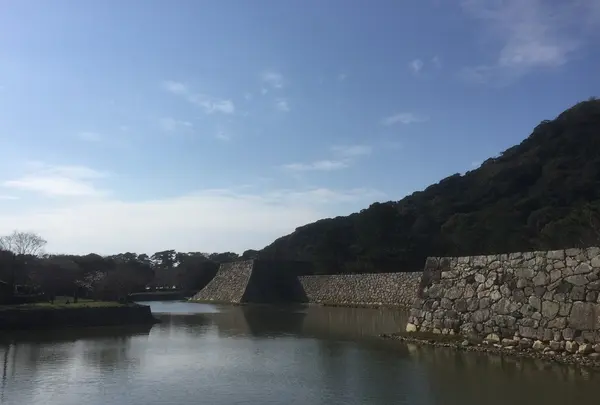 萩城址のお堀