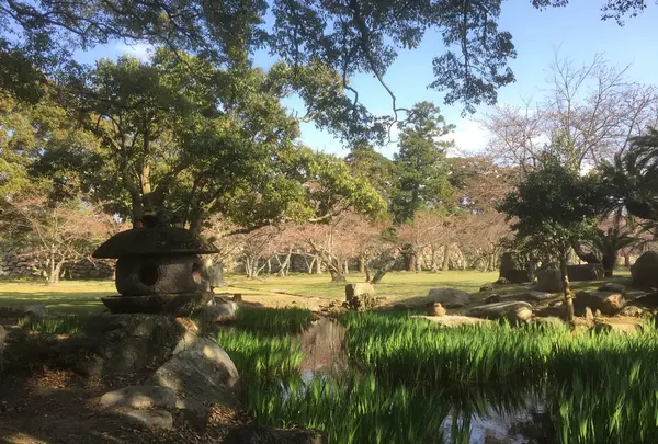 お庭