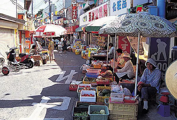 呼子の朝市