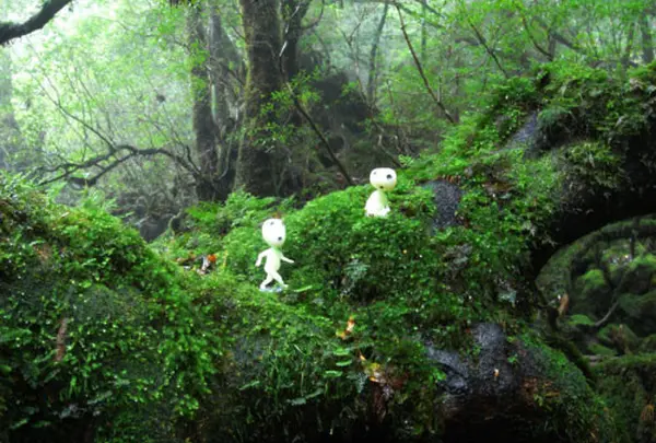 『もののけ姫』の森