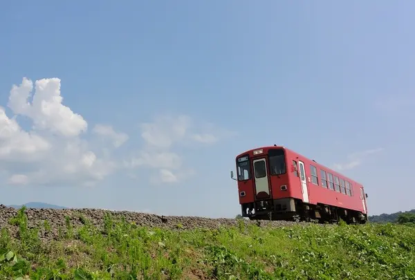 秋田内陸縦貫鉄道＆田んぼアート