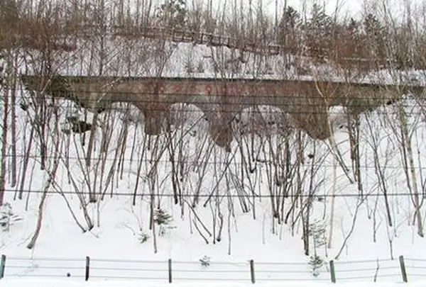 糠平第一陸橋(ダム後新線)