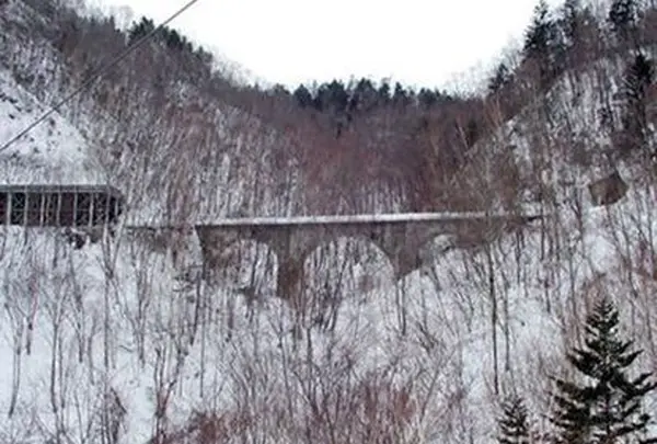 下の沢陸橋(ダム後新線)