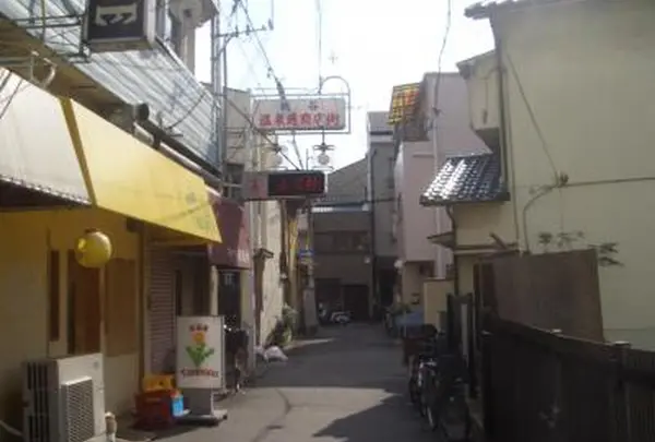 桃谷温泉商店街