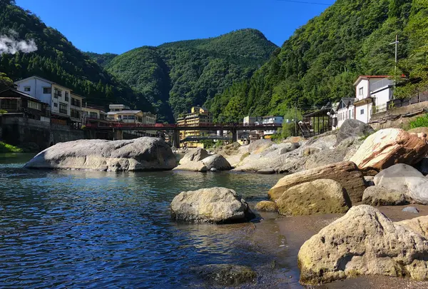 杖立川いかだ場