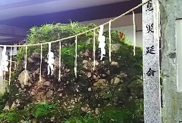 デカっ！さざれ石