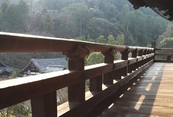 山門からの眺め