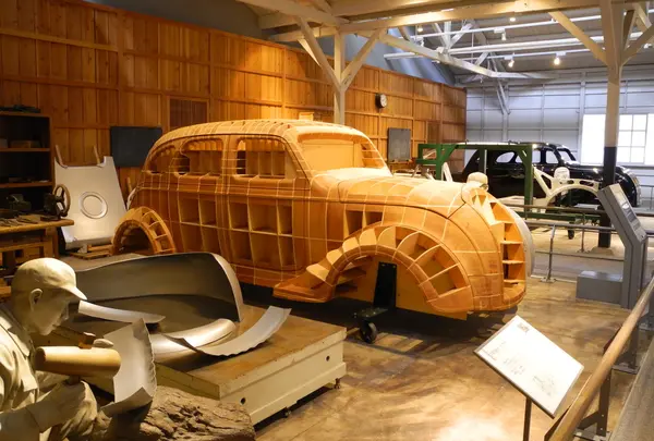 豊田AA型の製作ジオラマ
