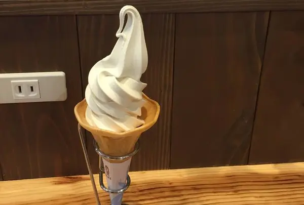 まさかの美味しさ「醤油ソフトクリーム」に舌鼓♪