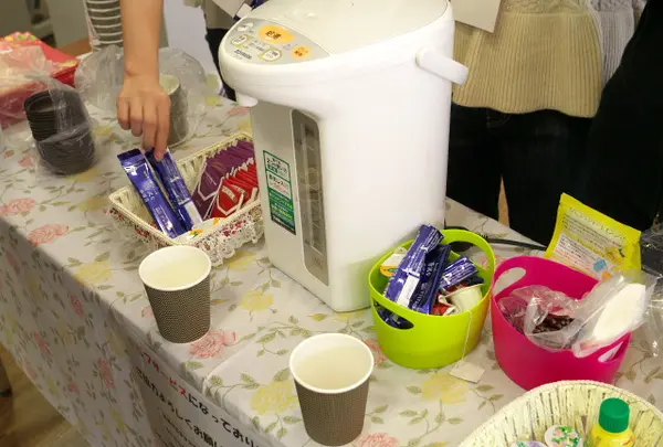 お茶のサービス
