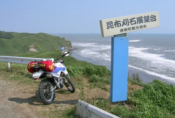 景色は最高！昆布刈石の海岸線