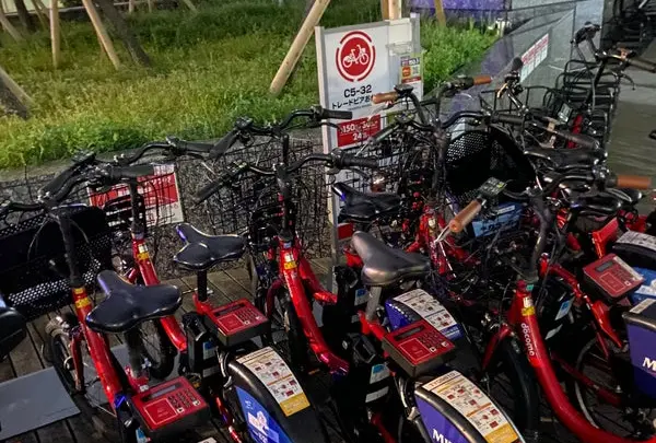 シェアサイクルポート C5-32.トレードピアお台場