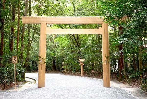 伊勢神宮内宮 一の鳥居