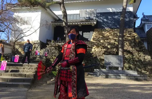 戦国武将と写真撮影も…！