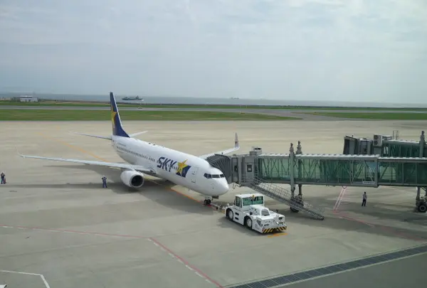 飛行機が見れますよ