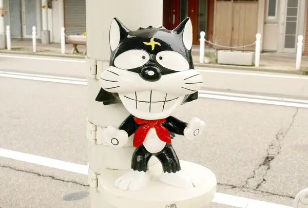 街角にはキャラクターが！
