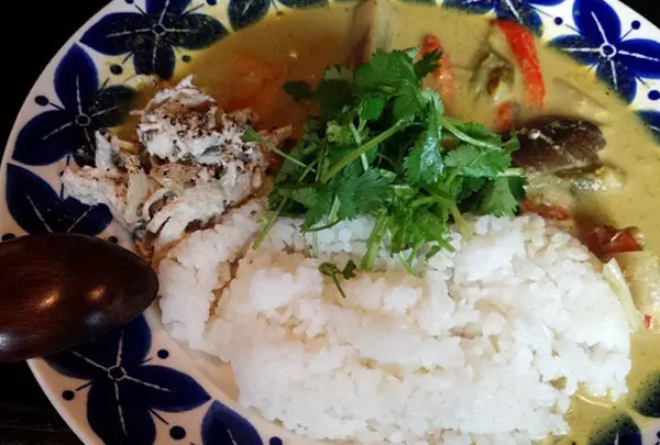 グリーンカレー！