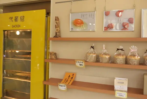 卵を使ったスィーツがいっぱい