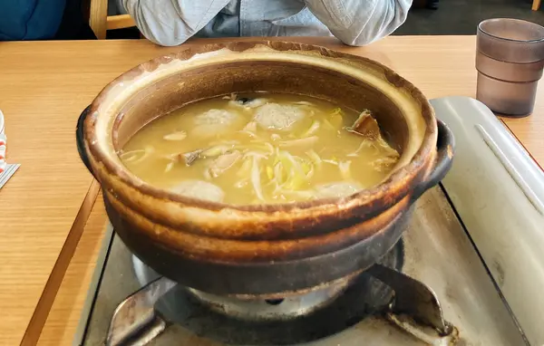 土鍋で出てくる「漁師汁」