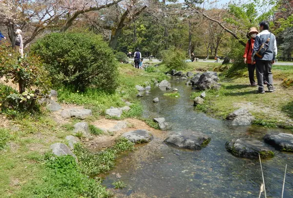 出水の小川