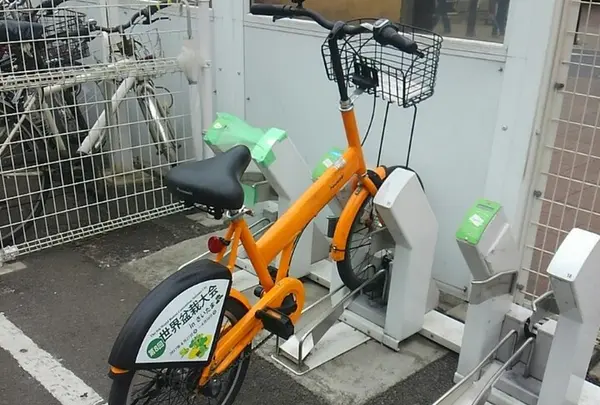 この自転車で出発