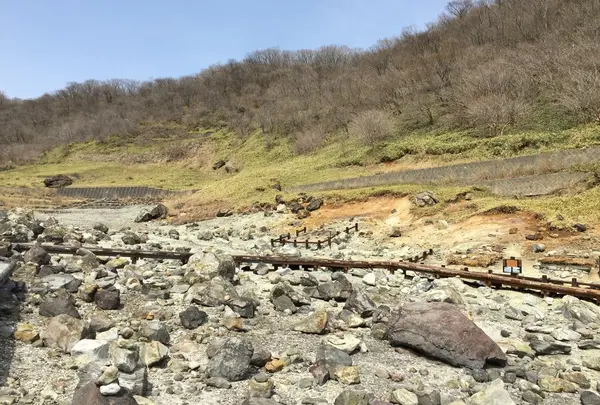 見渡す限り石！