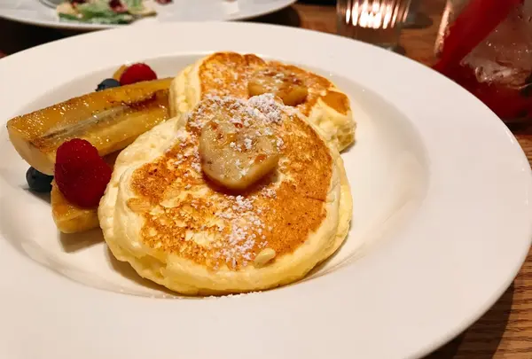 名物の「パンケーキ」