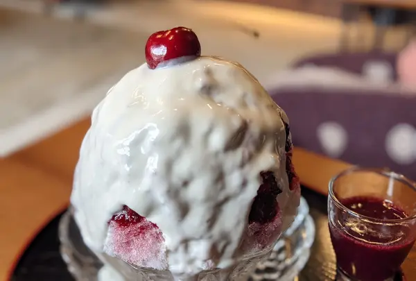 🍧「アメリカンチェリーヨーグルト氷」