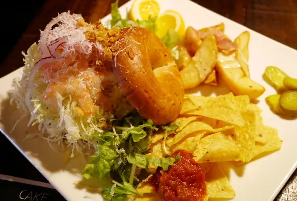 ランチのボリューム満点
