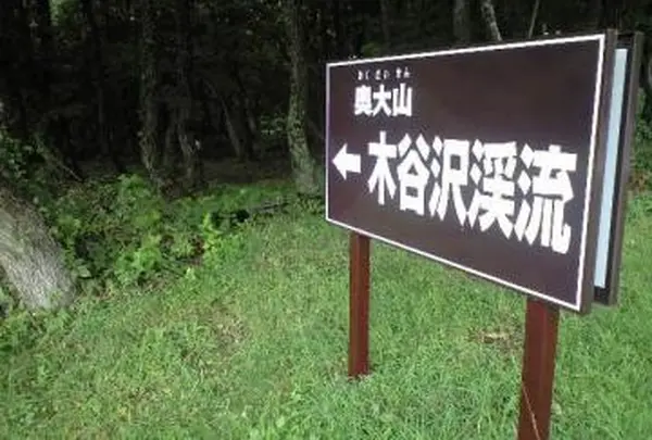 木谷沢渓流