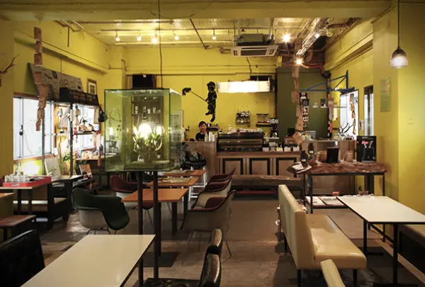 manu coffee 大名店