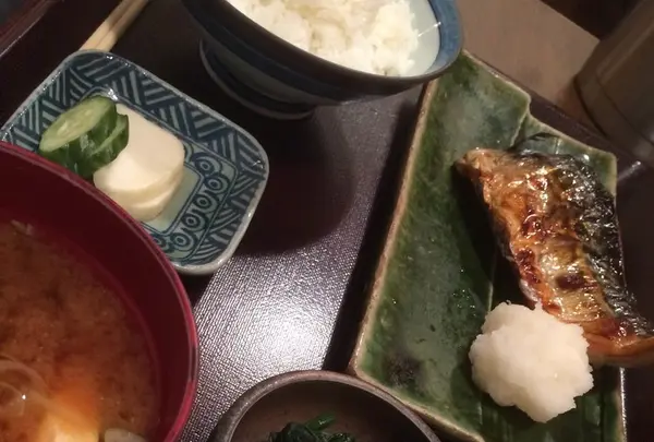 サバ塩焼定食
