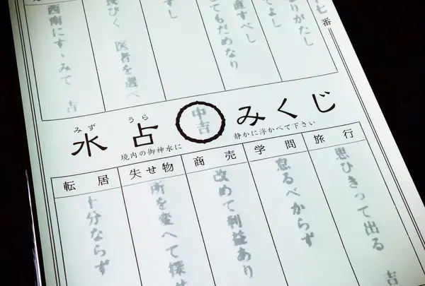 水占いみくじ