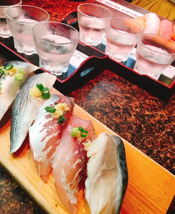 酒と魚！
