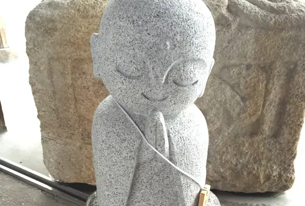 茶屋にあったお地蔵さん