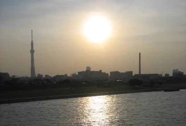 平井大橋を歩くと見える東京の象徴！
