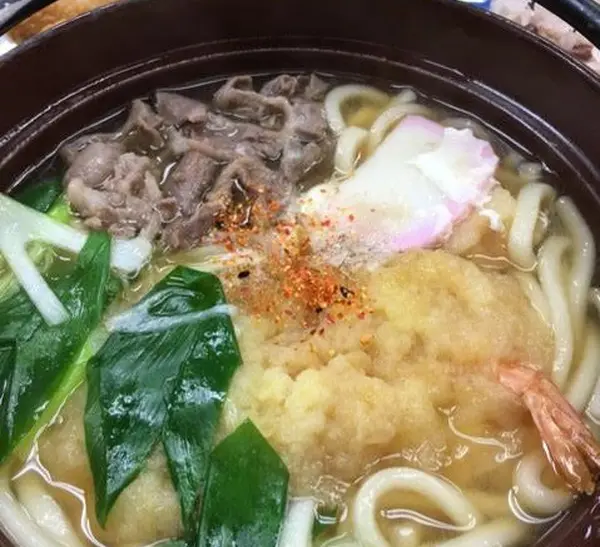 「鍋焼きうどん」