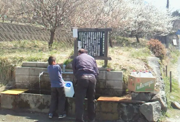 大渡水汲み場