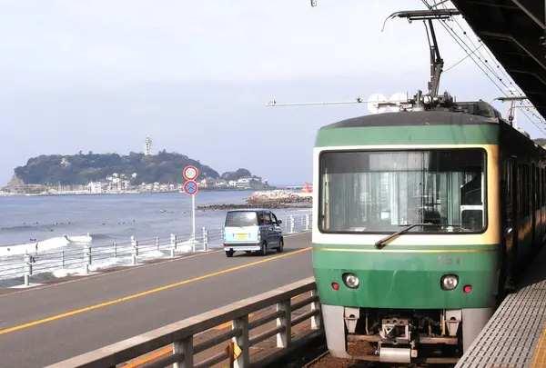 江ノ電　鎌倉高校前駅