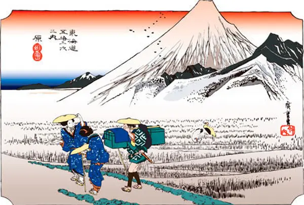 原宿  原（朝の富士）